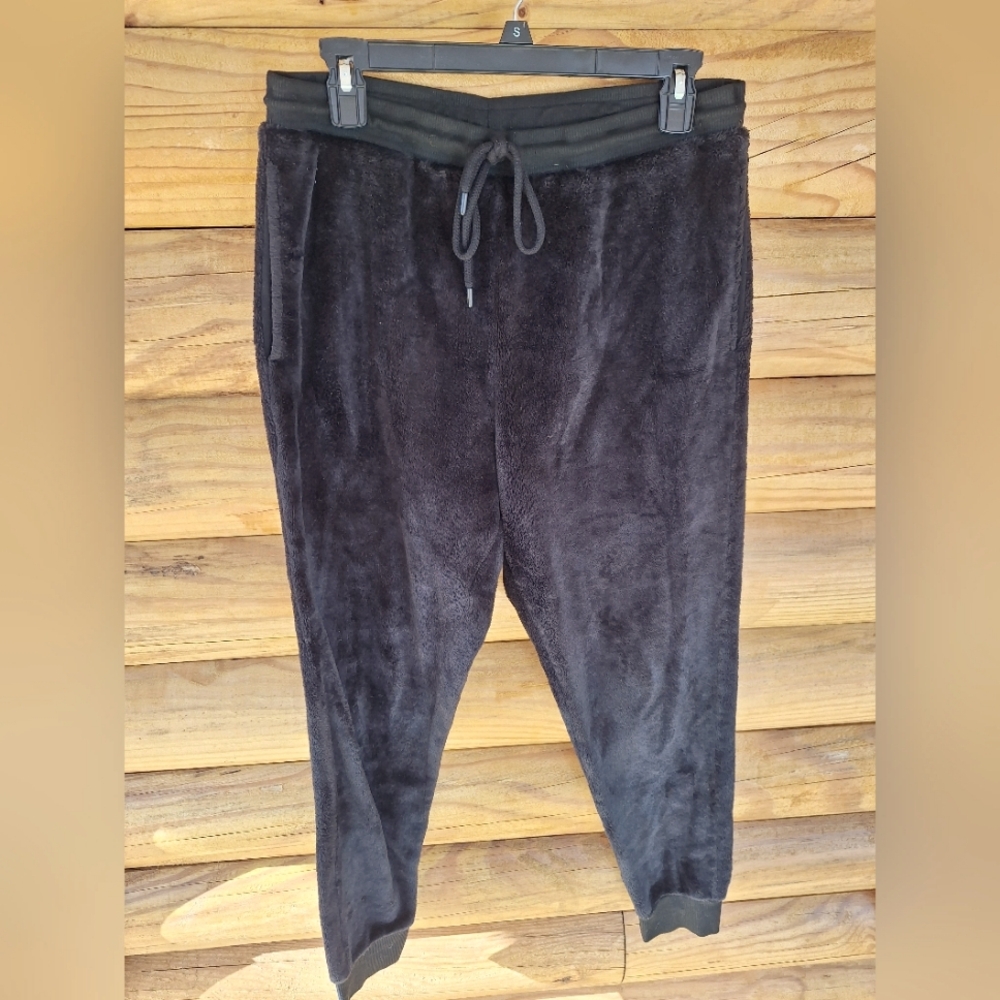 Faux Fur Joggers